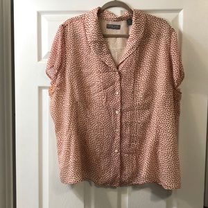 Polka dot light top